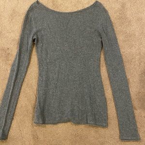 Express gray sweater size large